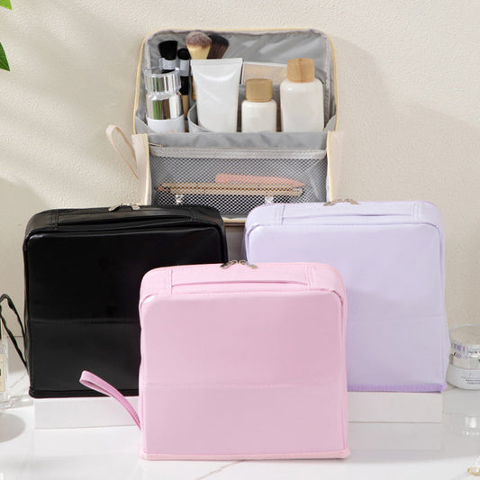 👜💄Přenosná a stylová kosmetická taška s přihrádkami