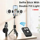 🎁Nový vylepšený multifunkční selfie stick a stativ s odnímatelným telefonem