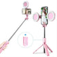 🎁Nový vylepšený multifunkční selfie stick a stativ s odnímatelným telefonem