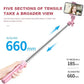 🎁Nový vylepšený multifunkční selfie stick a stativ s odnímatelným telefonem
