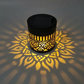 ☀️ Solární mandala lampa na zahradu a terasu - 2v1: stojací lampa a nástěnná lampa✨🏡