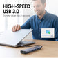 Přenosný rozbočovač 5 v 1 s rozhraním USB-C a 4K HDMI výstupem