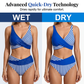 👙 Barevně blokované bikiny S-3XL: Stylové a tvarující dvoudílné plavky2 🌊