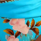 Zářte na pláži – Dámský květinový bikinový set s vysokým pasem – platba na dobírku 👙🌺