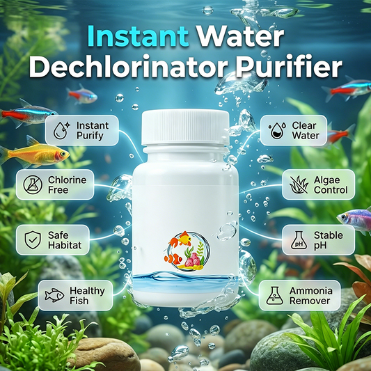 🌿 Odchlorovač vody s okamžitým účinkem – bezpečné a zdravé akvária 🐠
