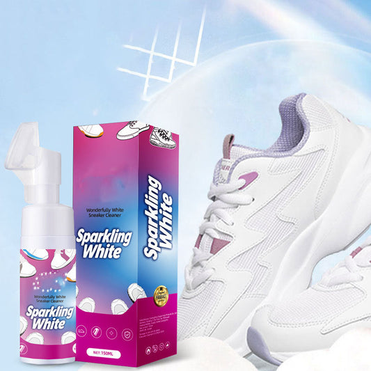 Vyčistěte bílé boty bez vody kdekoliv – pěnový čistič na bílé boty. Na dobírku! 👟