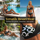 Dámské push-up bikini set – křížový design, tvarující pásek – S–2XL – pláž / léto