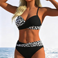Dámské push-up bikini set – křížový design, tvarující pásek – S–2XL – pláž / léto