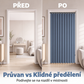 ✨ Praktická magnetická dveřní clona – skládací provedení, instalace bez poškození stěn 🏠