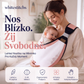 🤱 Ergonomické nosítko pro miminko s polstrovanou opěrkou krku – lze nosit dovnitř i ven, vpředu i na zádech, snižuje únavu rukou, podporuje zdravé držení těla, ideální na procházky a výlety (0–36 měsíců) 💖