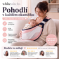 🤱 Ergonomické nosítko pro miminko s polstrovanou opěrkou krku – lze nosit dovnitř i ven, vpředu i na zádech, snižuje únavu rukou, podporuje zdravé držení těla, ideální na procházky a výlety (0–36 měsíců) 💖