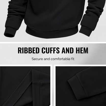🖤Black Friday Sale:50% OFF🖤 🍂 Easy Everyday Comfort | Men's Warm-Lined Stand-Collar Quarter-Zip Pullover