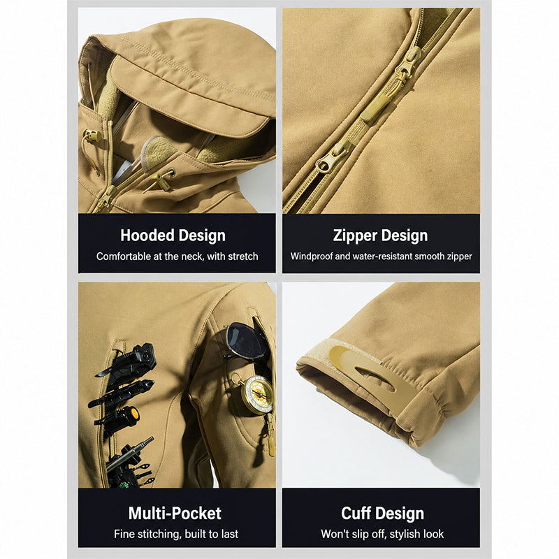 🔥LAST DAY SALE 50% OFF💥 Built for Wind & Rain🌧️Waterproof Insulated Outdoor Jacket