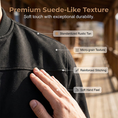 🧥Men's Classic Bomber Jacket with Zip Front – Timeless, Comfortable & Effortlessly Stylish