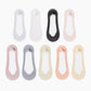 Women's Ultra-Invisible Sheer Mesh Low-Cut Boat Socks-8