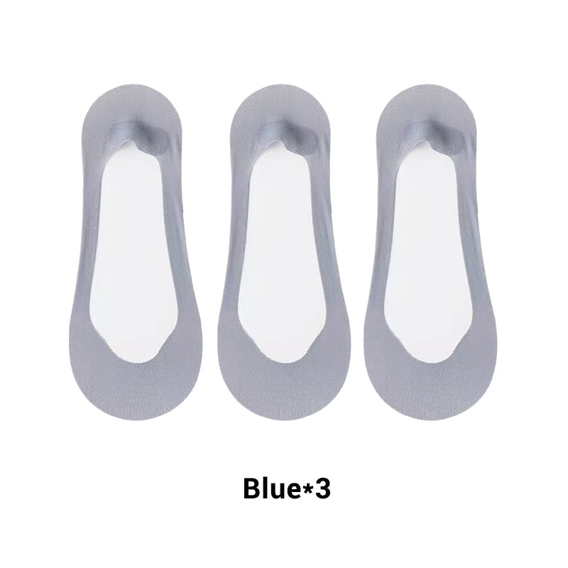 Women's Ultra-Invisible Sheer Mesh Low-Cut Boat Socks-14