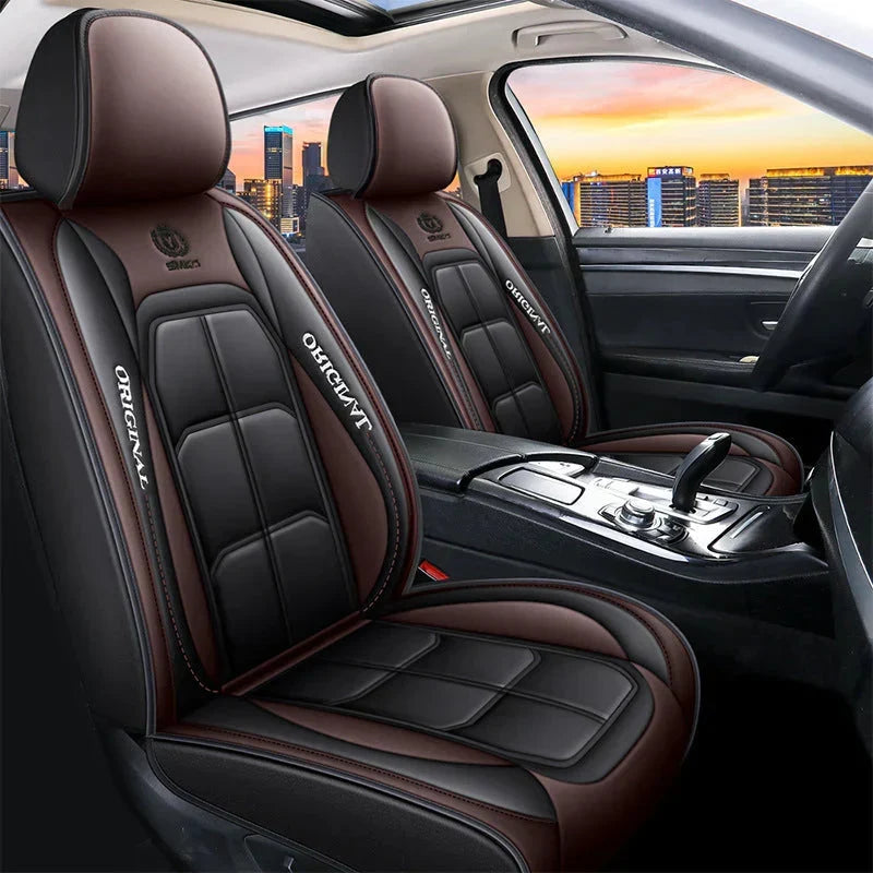 🔥2026 Hot Sale 50% OFF 🔥Premium Leather Front Seat Covers – Universal Fit for Sedans, SUVs & Trucks-2