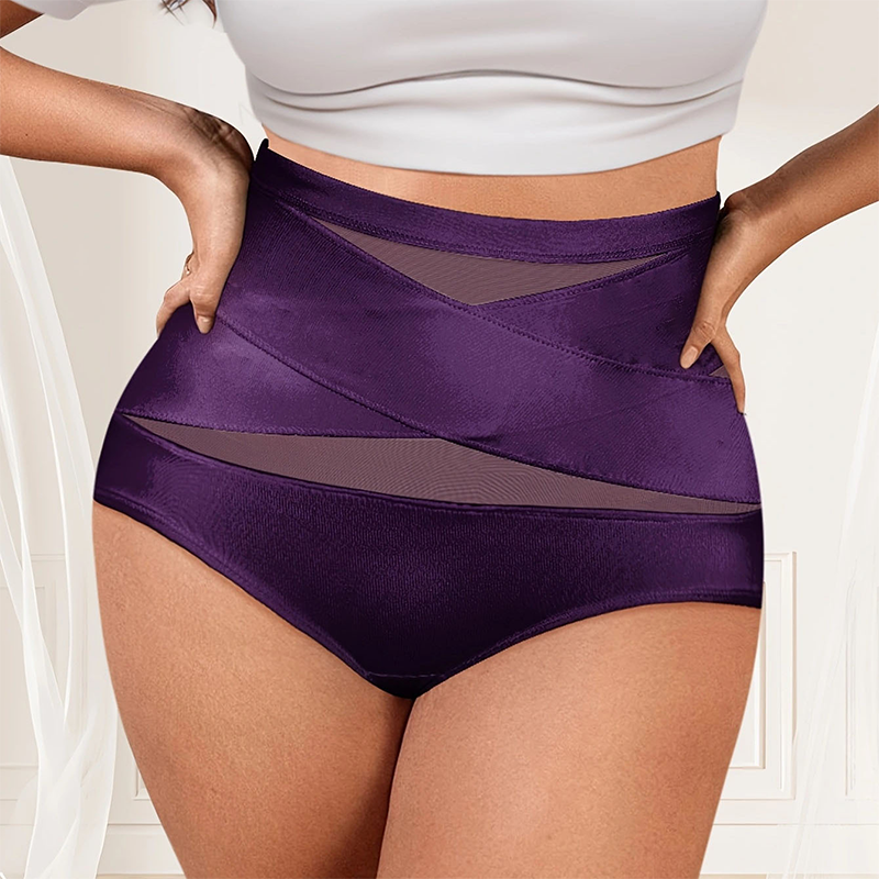 Women's High-Waisted Tummy Control Underwear-5