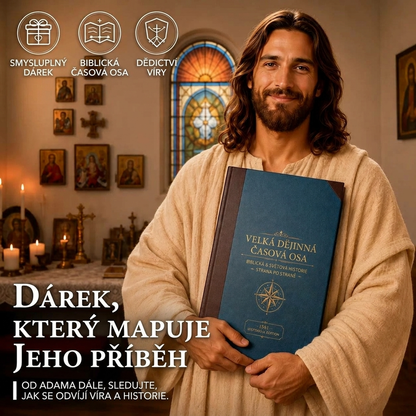 ✝🏛️ Adamsova chronologická historická tabulka – biblické dějiny a světové dějiny v jednom 🌏📜