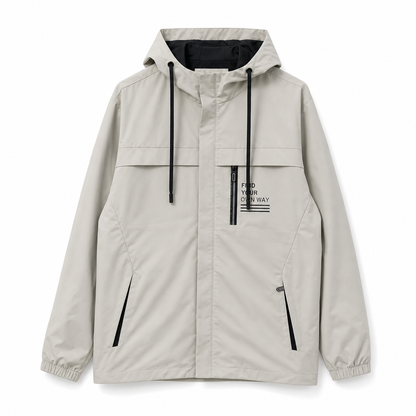⏳LAST DAY SALE ONLY ￡22.99!!🍁🧥 Men's Outdoor Windbreaker with Detachable Hood