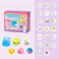 DIY Fried Ice Squishy Toy Kit with Cat Claw Design for Kids-10
