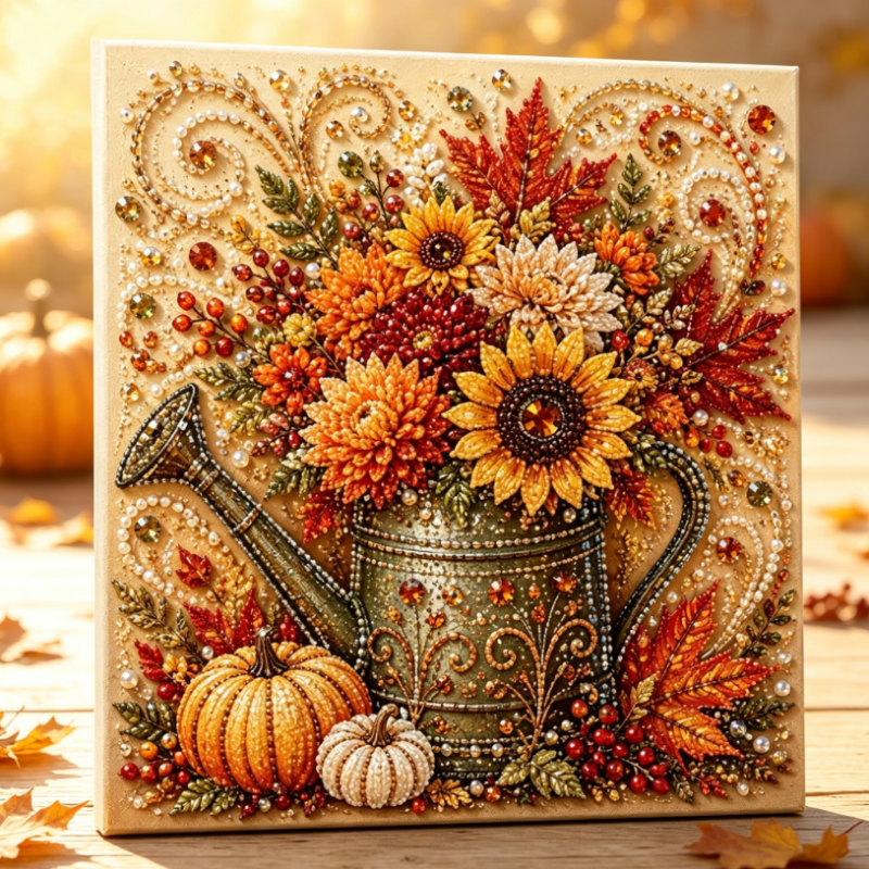 Autumn 3D Pearl Painting Kit-17