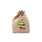Christmas Burlap Gift Bags with Drawstring-23