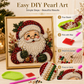 Christmas Pearl & Rhinestone Painting Kit-2
