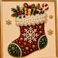 Christmas Pearl & Rhinestone Painting Kit-12
