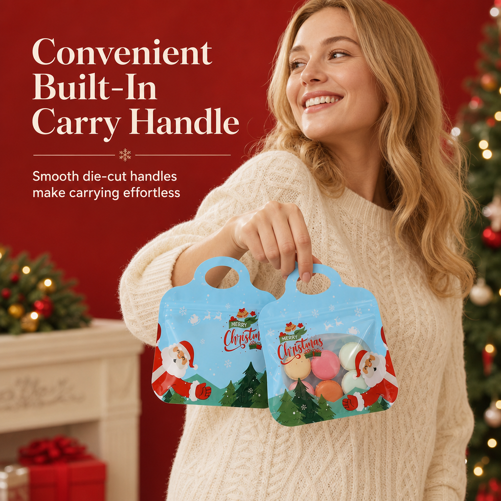 Christmas Self Sealing Gift Bags -2