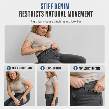 ✨👖Women's High Stretch Slim Fit Cargo Flare Jeans with Flap Pockets✨𝘉𝘶𝘺 𝘢𝘯𝘺 2 𝘢𝘯𝘥 𝘨𝘦𝘵 𝘢𝘯 𝘦𝘹𝘵𝘳𝘢 8% 𝘥𝘪𝘴𝘤𝘰𝘶𝘯𝘵