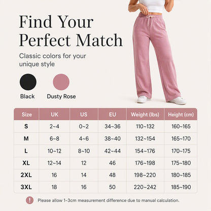 🏃‍♀️ Casual High-Waisted & Wide-Leg — Women’s Sweatpants 👖✨