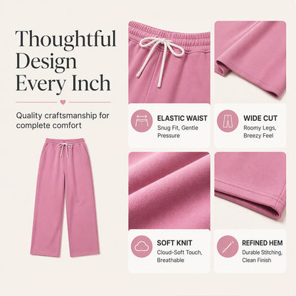 🏃‍♀️ Casual High-Waisted & Wide-Leg — Women’s Sweatpants 👖✨