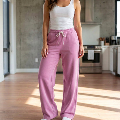 🏃‍♀️ Casual High-Waisted & Wide-Leg — Women’s Sweatpants 👖✨