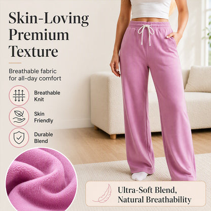 🏃‍♀️ Casual High-Waisted & Wide-Leg — Women’s Sweatpants 👖✨