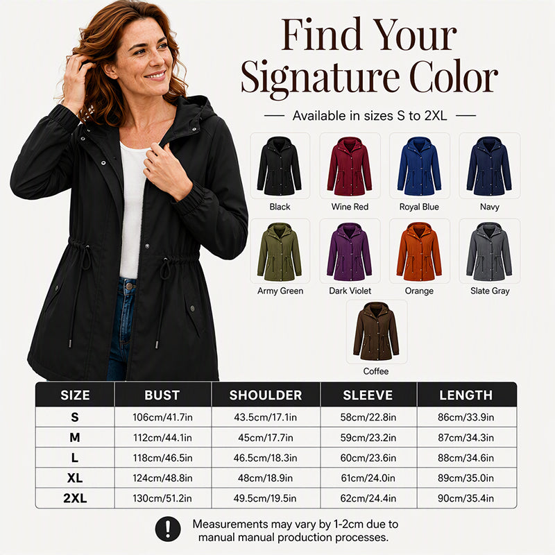 Everyday Outerwear!Women's Hooded Windbreaker ✨