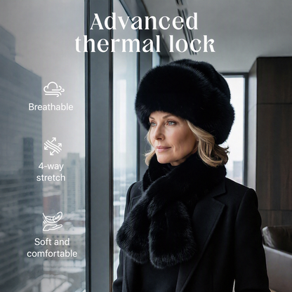 🎉This Week's Special Sales - 50% OFF✨ Winter Plush Scarf & Hat Set –Full Head & Neck Coverage, Blocks Severe Cold 🧣❄️