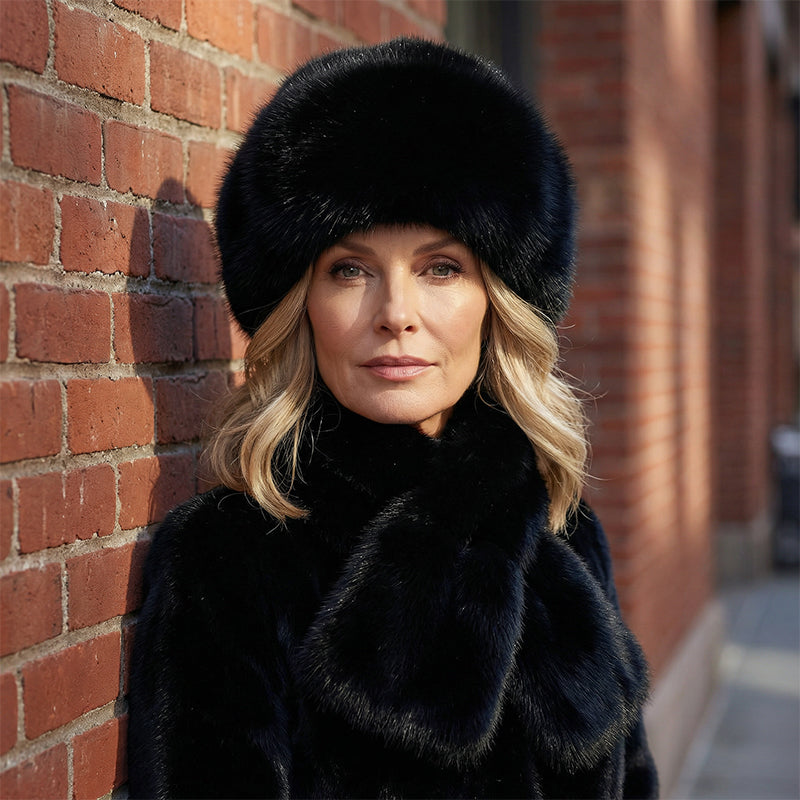 🎉This Week's Special Sales - 50% OFF✨ Winter Plush Scarf & Hat Set –Full Head & Neck Coverage, Blocks Severe Cold 🧣❄️