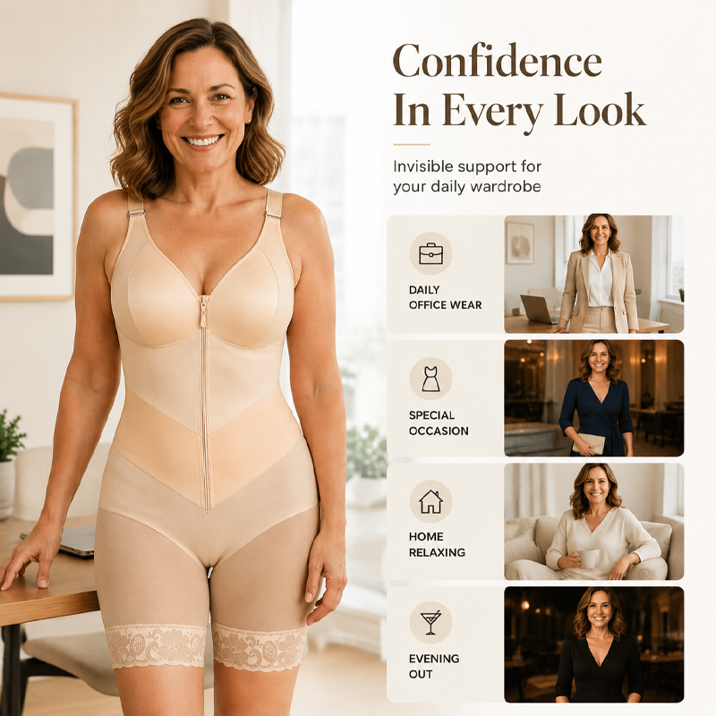 💖 Tummy Control Butt Enhancer Shapewear | Smooth Silhouette – Instant Shape & Lift ✨