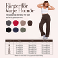 🧘Högmidjade vida yogabyxor för kvinnor😍