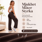 🧘Högmidjade vida yogabyxor för kvinnor😍