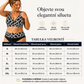 👙🌊Dámský dvoudílný bikini set s vysokým pasem