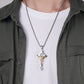 🎁 Błogosławieństwa dla każdego, kto go nosi🙏 Naszyjnik z krzyżem ochronnym mocy Benedykta