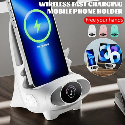 40%OFF📱Wielofunkcyjny uchwyt na telefon Mini Chair Wireless Fast Charger