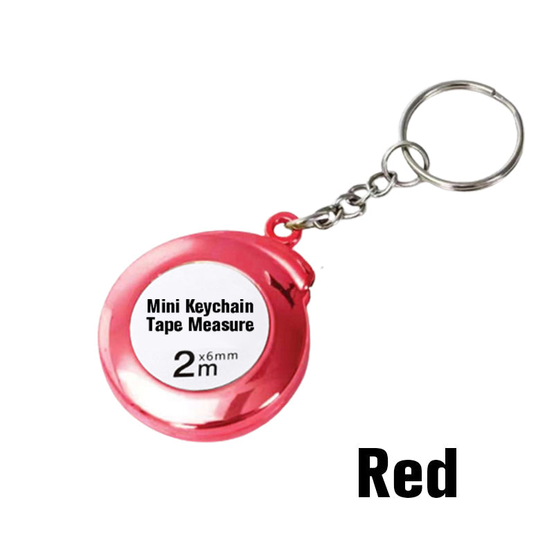 【🔥Kup 1 i otrzymaj 1 gratis】2m Mini Keychain Tape Measure