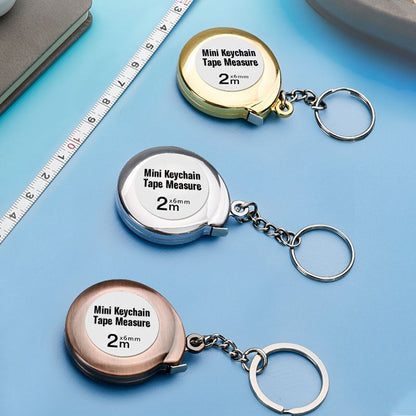 【🔥Kup 1 i otrzymaj 1 gratis】2m Mini Keychain Tape Measure