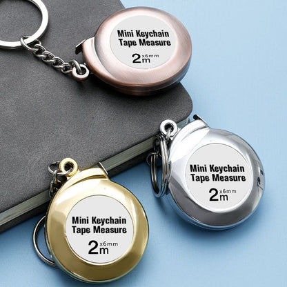 【🔥Kup 1 i otrzymaj 1 gratis】2m Mini Keychain Tape Measure