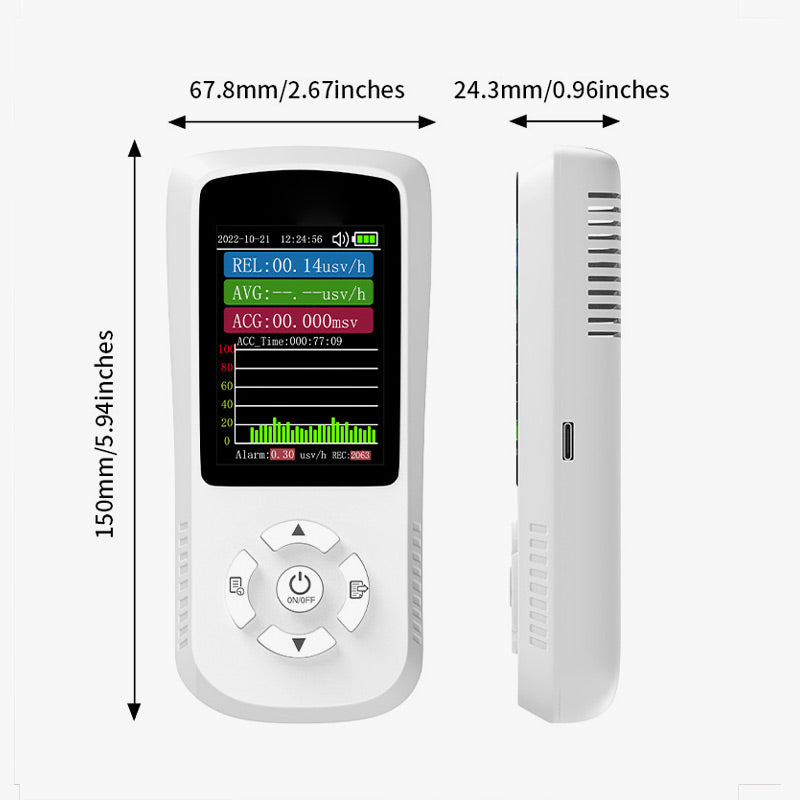 【📦Darmowa dostawa】Geiger Counter Detektor promieniowania jądrowego