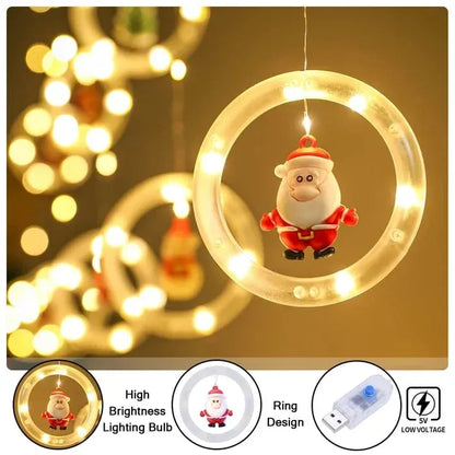 【🎅Świąteczna oferta przedsprzedaży】🎄Lampki do dekoracji świątecznych