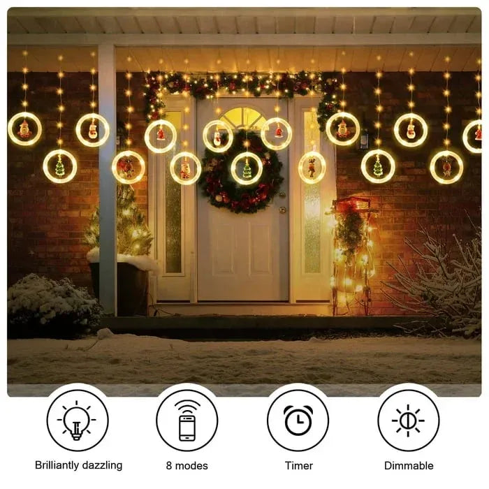 【🎅Świąteczna oferta przedsprzedaży】🎄Lampki do dekoracji świątecznych